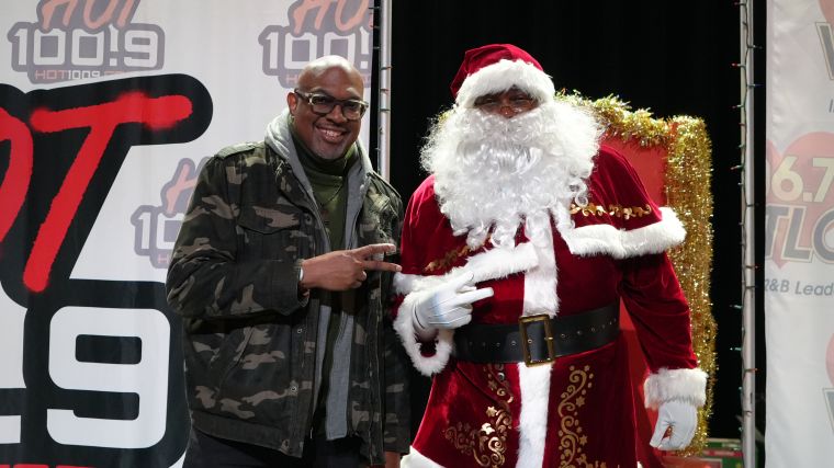 Black Santa Photos 2025