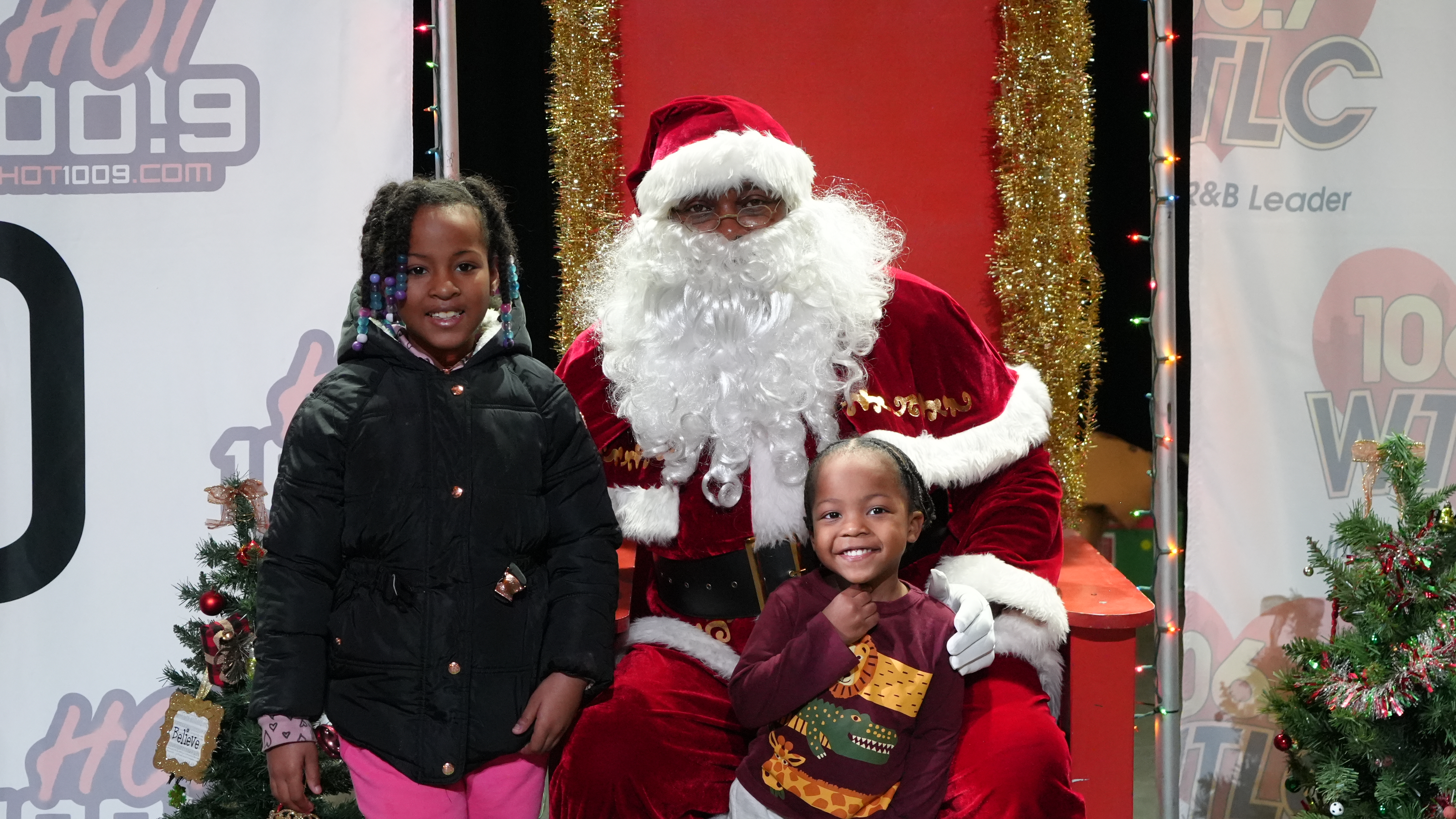 Black Santa Photos 2025