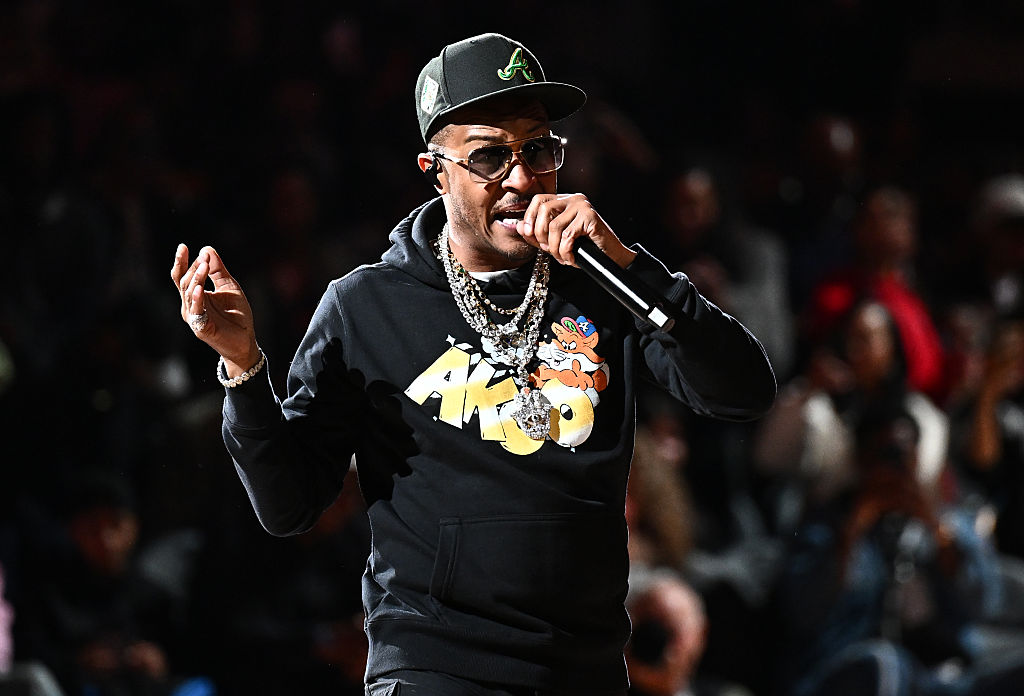 Celebrities Attend Orlando Magic v Atlanta Hawks