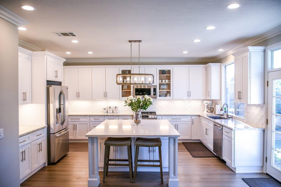 Inside the most stylish celebrity kitchens shared online
