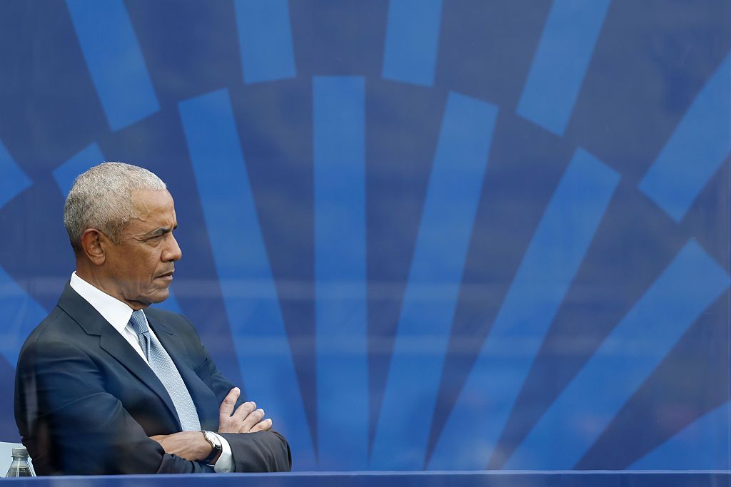 Former Presidents Gather For The Obama Presidential Center Dedication Ceremony