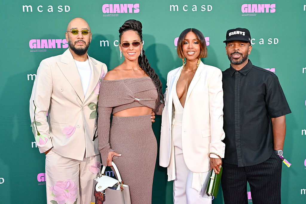 Opening Of The West Coast Showing Of Giants- Art From The Dean Collection Of Swizz Beatz And Alicia Keys