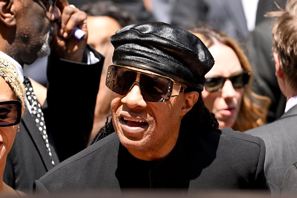 Mourners Pay Their Respects At Clive Davis Funeral